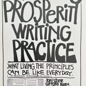 Toni Stone's Prosperity Writing Practice