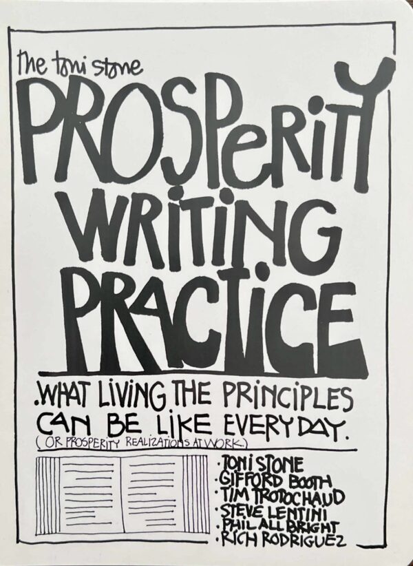 Toni Stone's Prosperity Writing Practice
